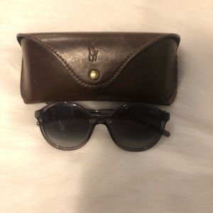 Polo by Ralph Lauren Round Sunglasses with Case